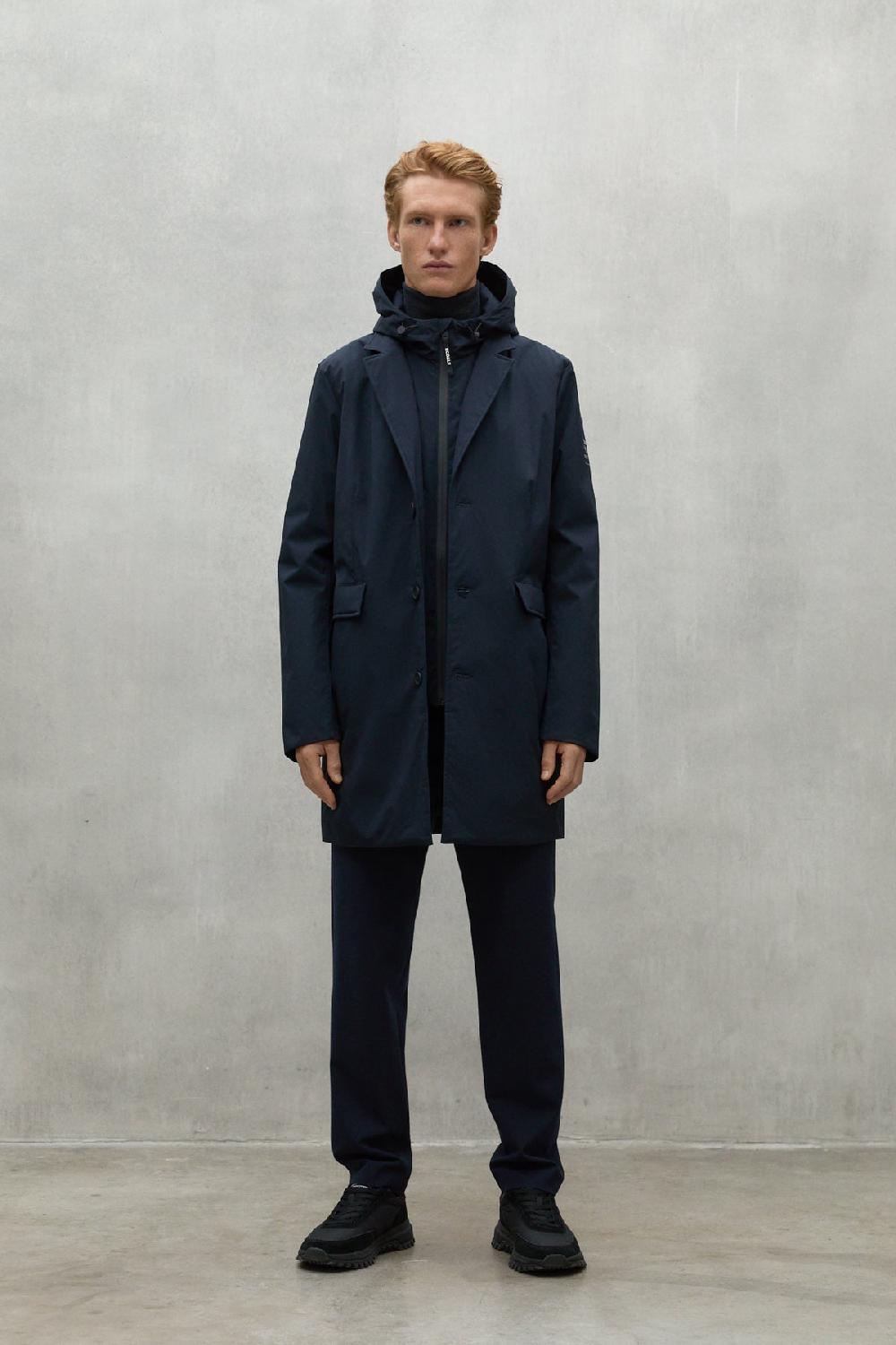 Ecoalf NAVY BLUE MAUDIT JACKET