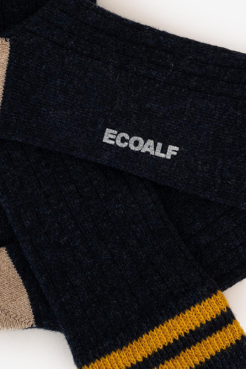 Ecoalf NAVY BLUE MOUNTAIN SOCKS