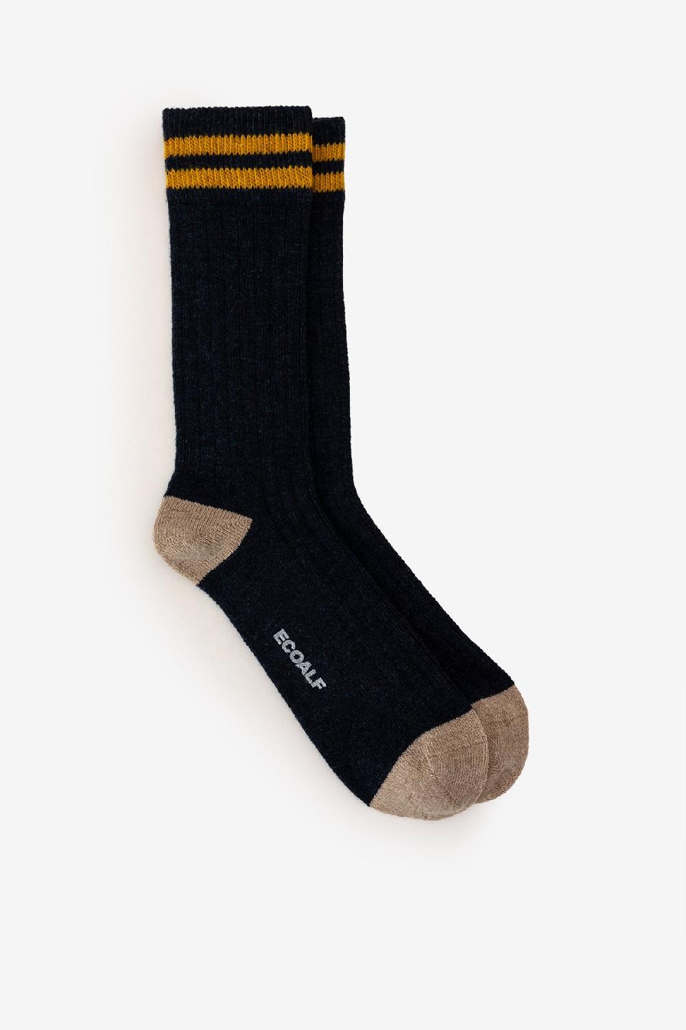 Ecoalf NAVY BLUE MOUNTAIN SOCKS