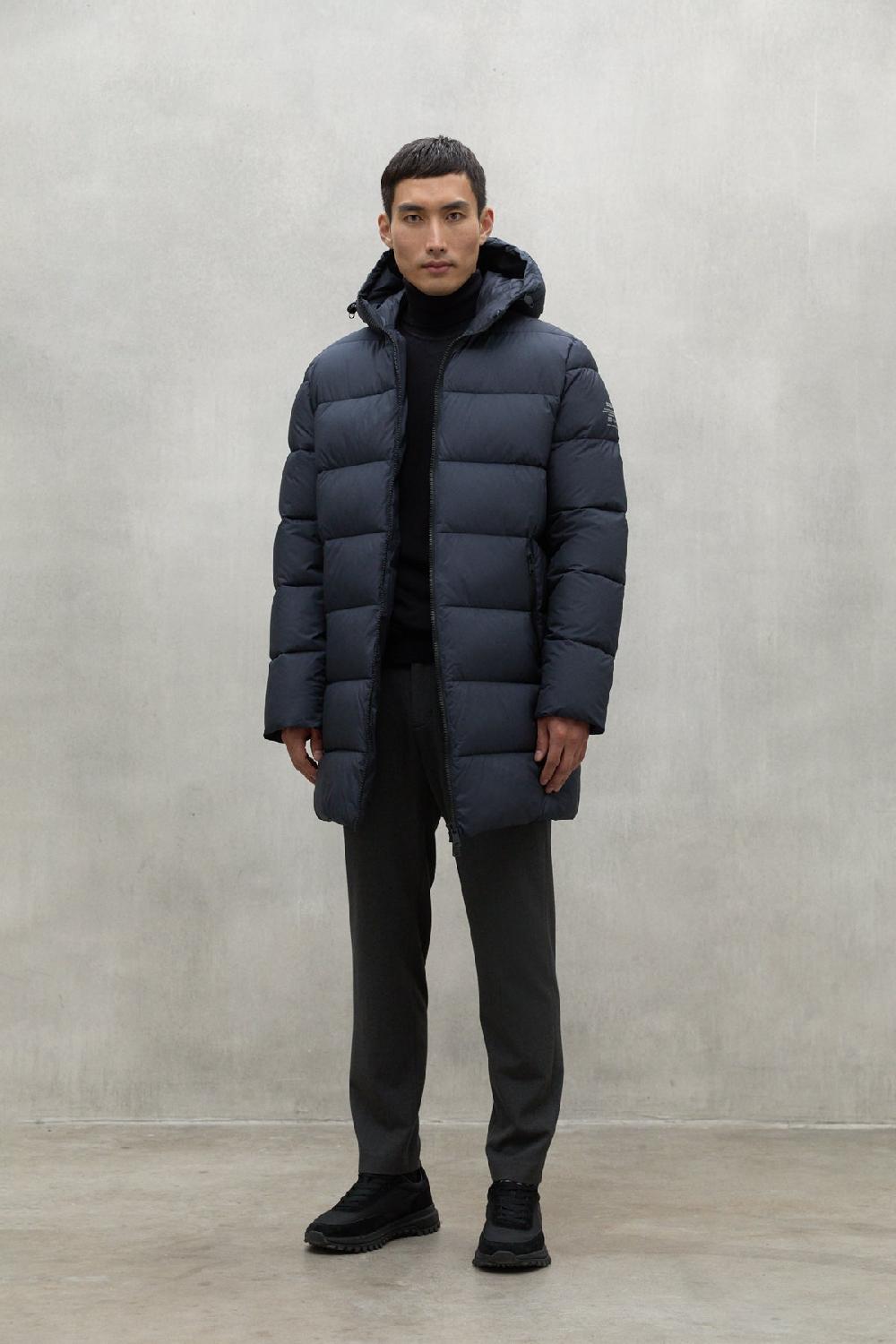 Ecoalf NAVY BLUE NEW VINTAGE COAT