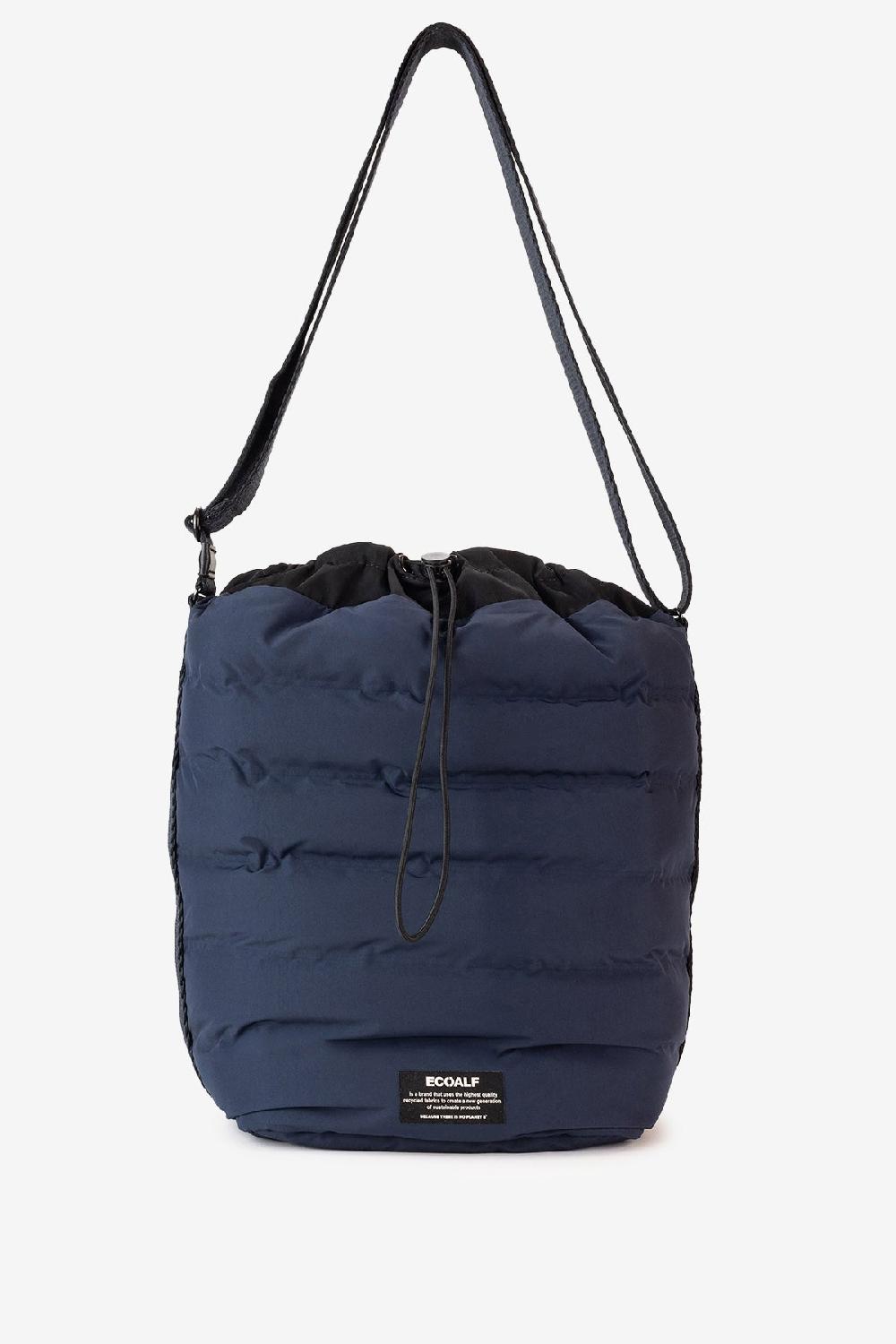 Ecoalf NAVY BLUE PAD BUCKET BAG