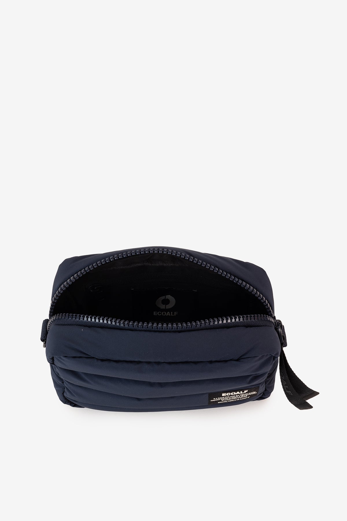 Ecoalf NAVY BLUE PAD SHOULDER BAG