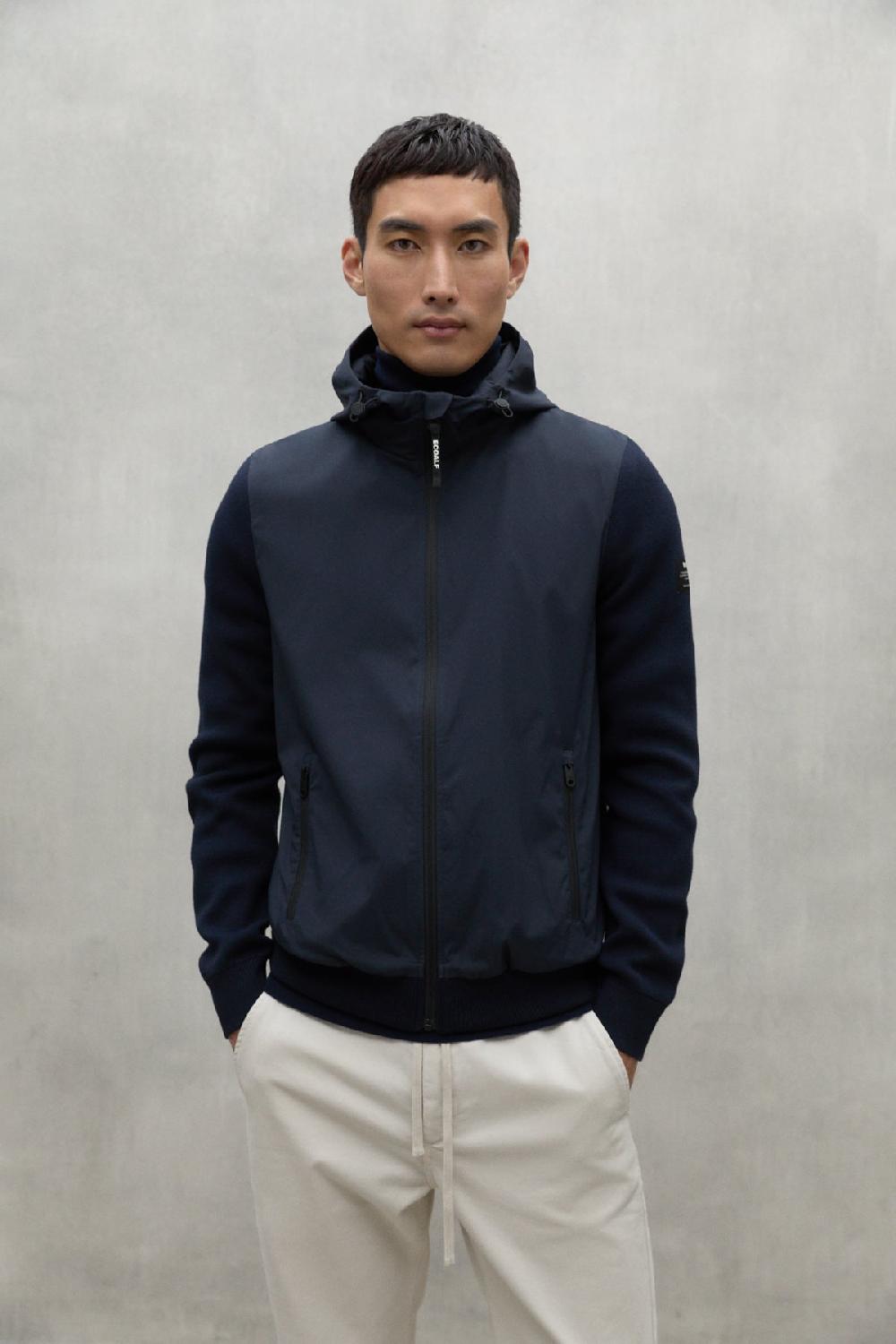 Ecoalf NAVY BLUE PETRUS JACKET