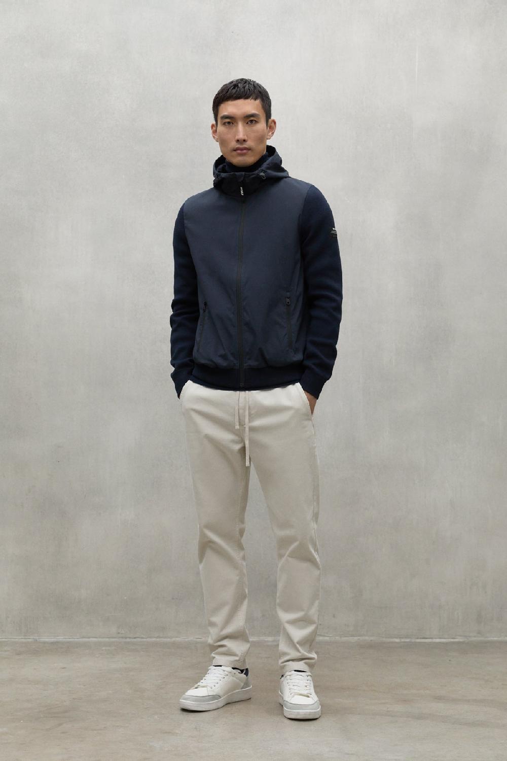 Ecoalf NAVY BLUE PETRUS JACKET