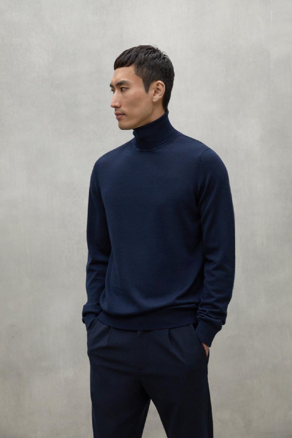 Ecoalf NAVY BLUE SAUCO SWEATER