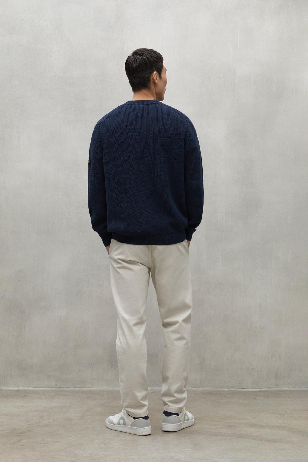 Ecoalf NAVY BLUE SEYAL SWEATER