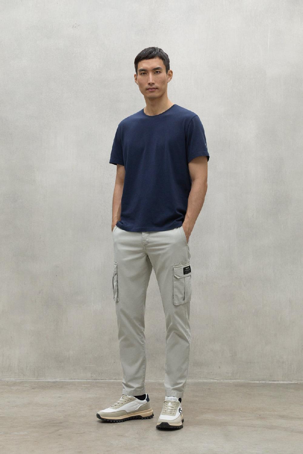 Ecoalf NAVY BLUE VENT T-SHIRT