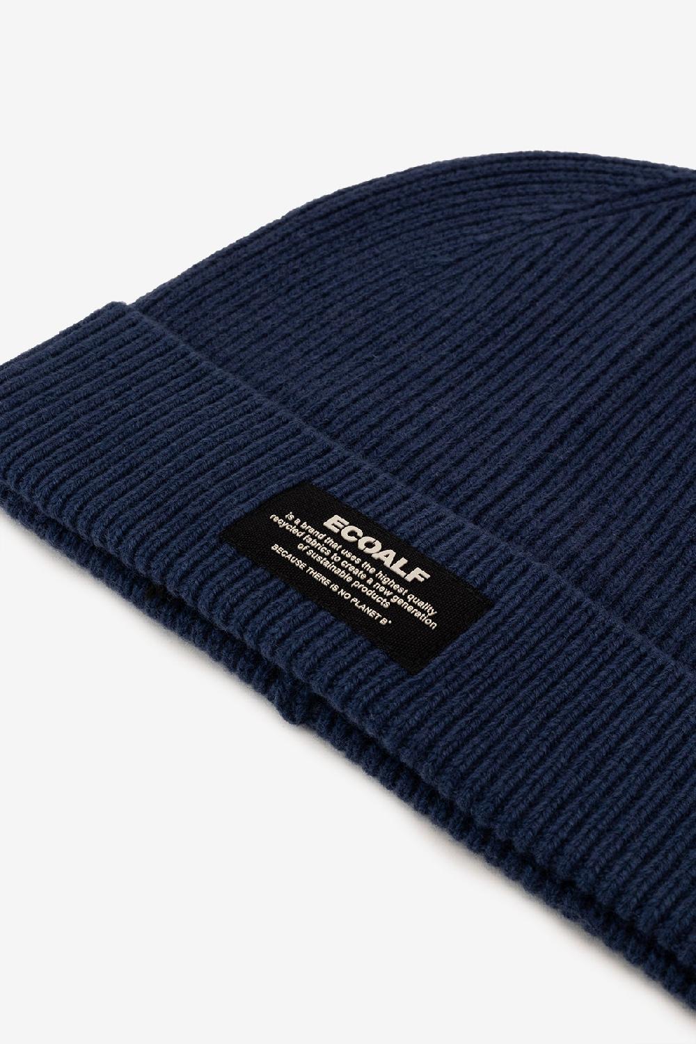 Ecoalf NAVY BLUE WOOL HAT