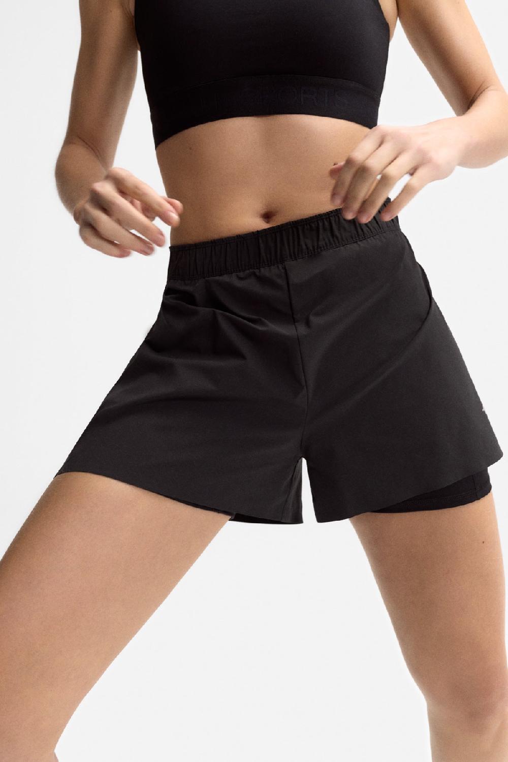 Ecoalf NEW YORK RACE SHORTS BLACK