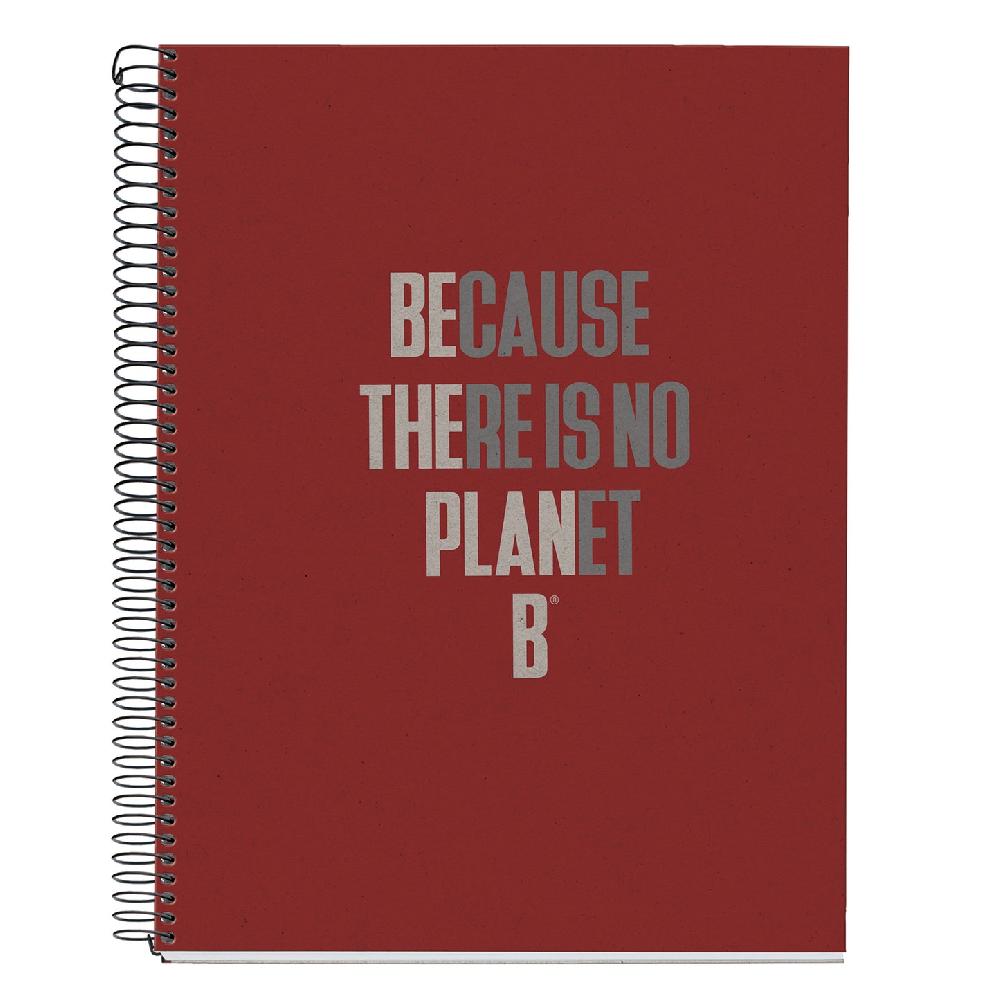 Ecoalf NOTEBOOK A4 BECAUSE RED