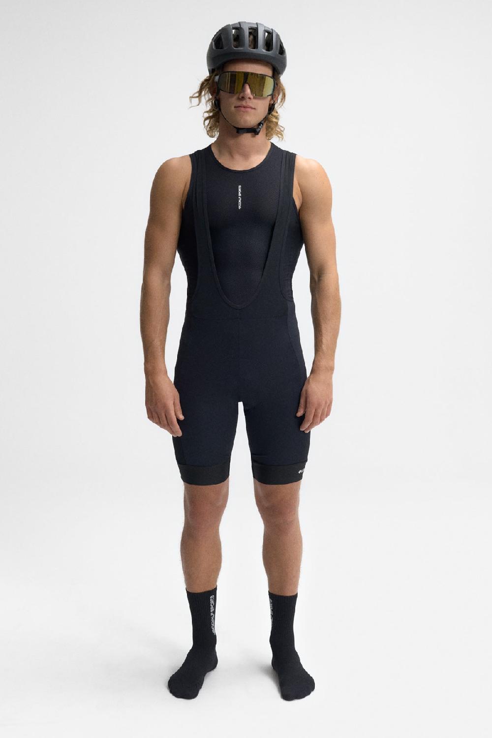 Ecoalf OAK BIB EXPLORER SHORT BLACK