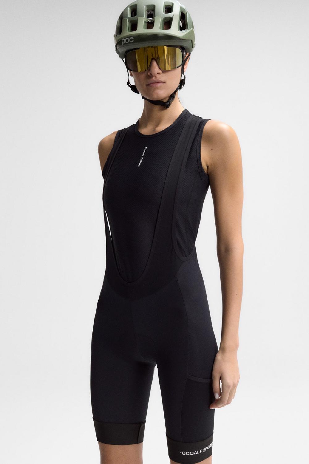 Ecoalf OAK BIB EXPLORER SHORT BLACK