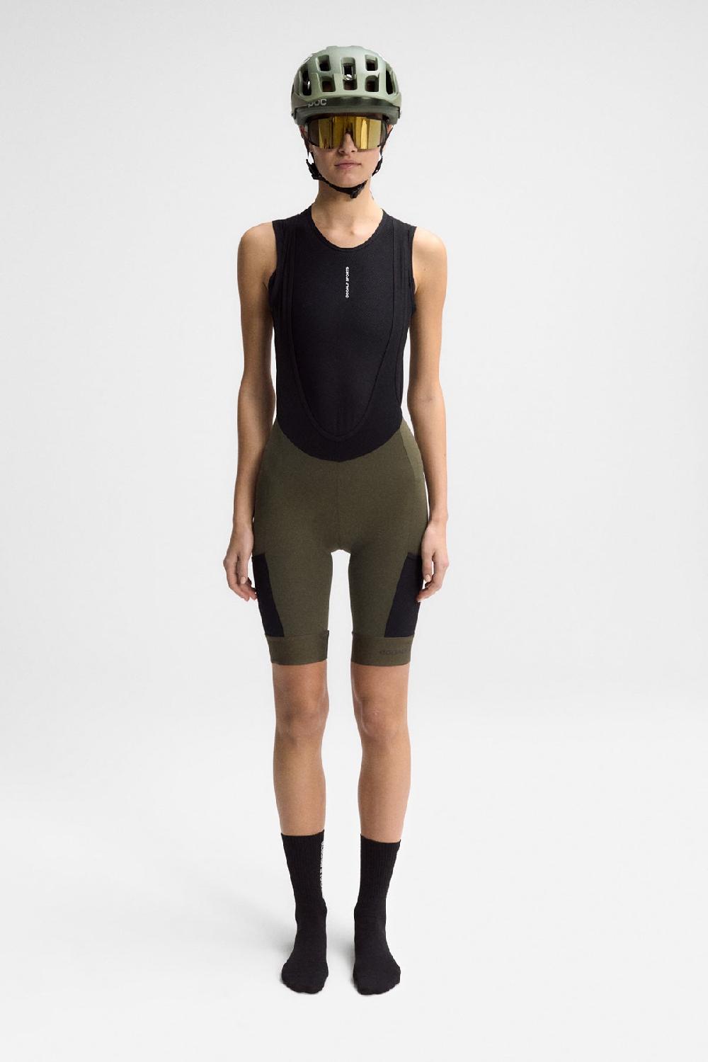 Ecoalf OAK BIB EXPLORER SHORT GREEN