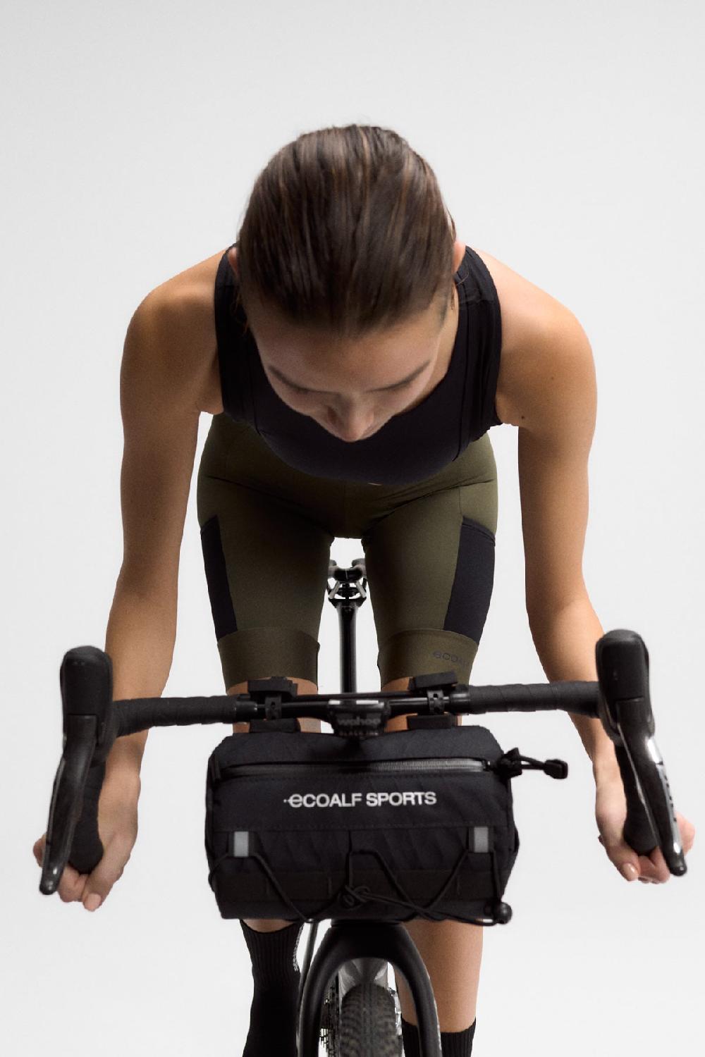 Ecoalf OAK BIB EXPLORER SHORT GREEN