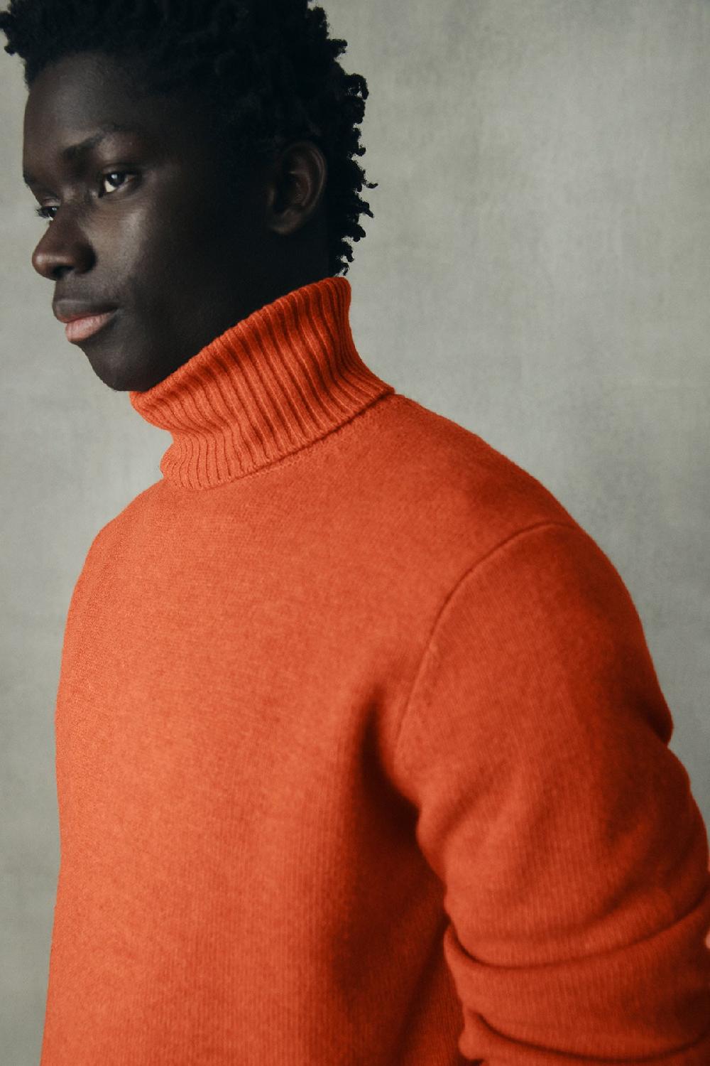 Ecoalf ORANGE BRUN SWEATER