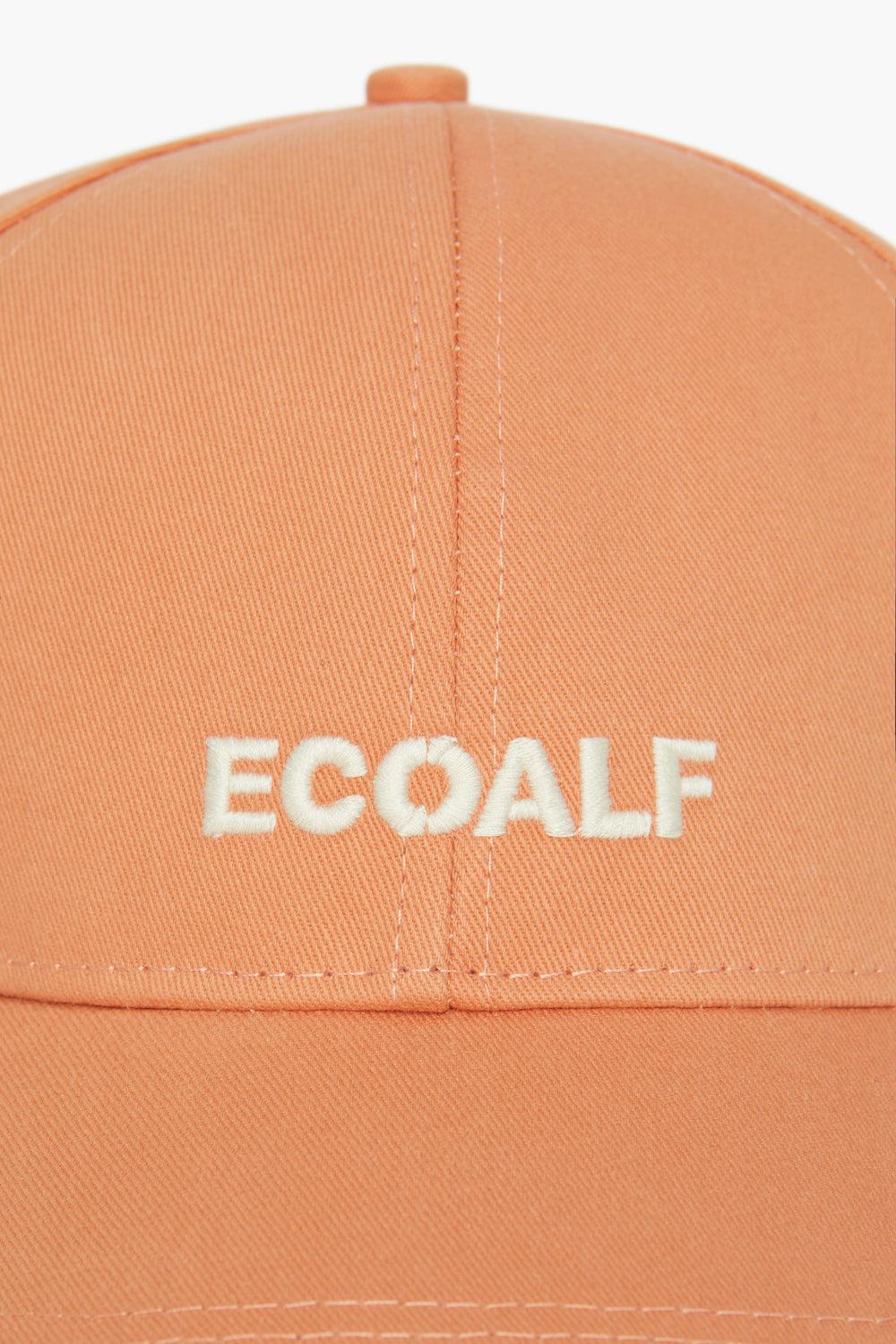 Ecoalf ORANGE EMBROIDERED CAP