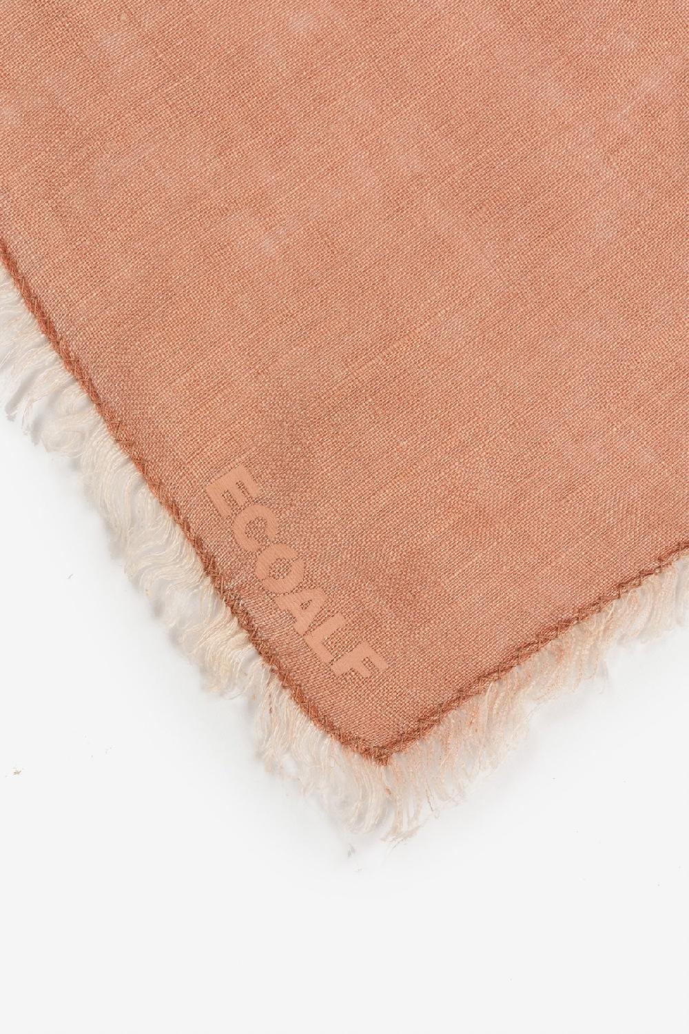 Ecoalf ORANGE MARGO LINEN FOULARD