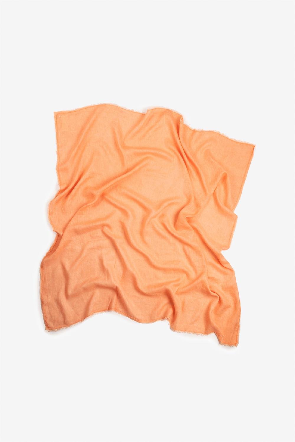 Ecoalf ORANGE MARGO LINEN FOULARD