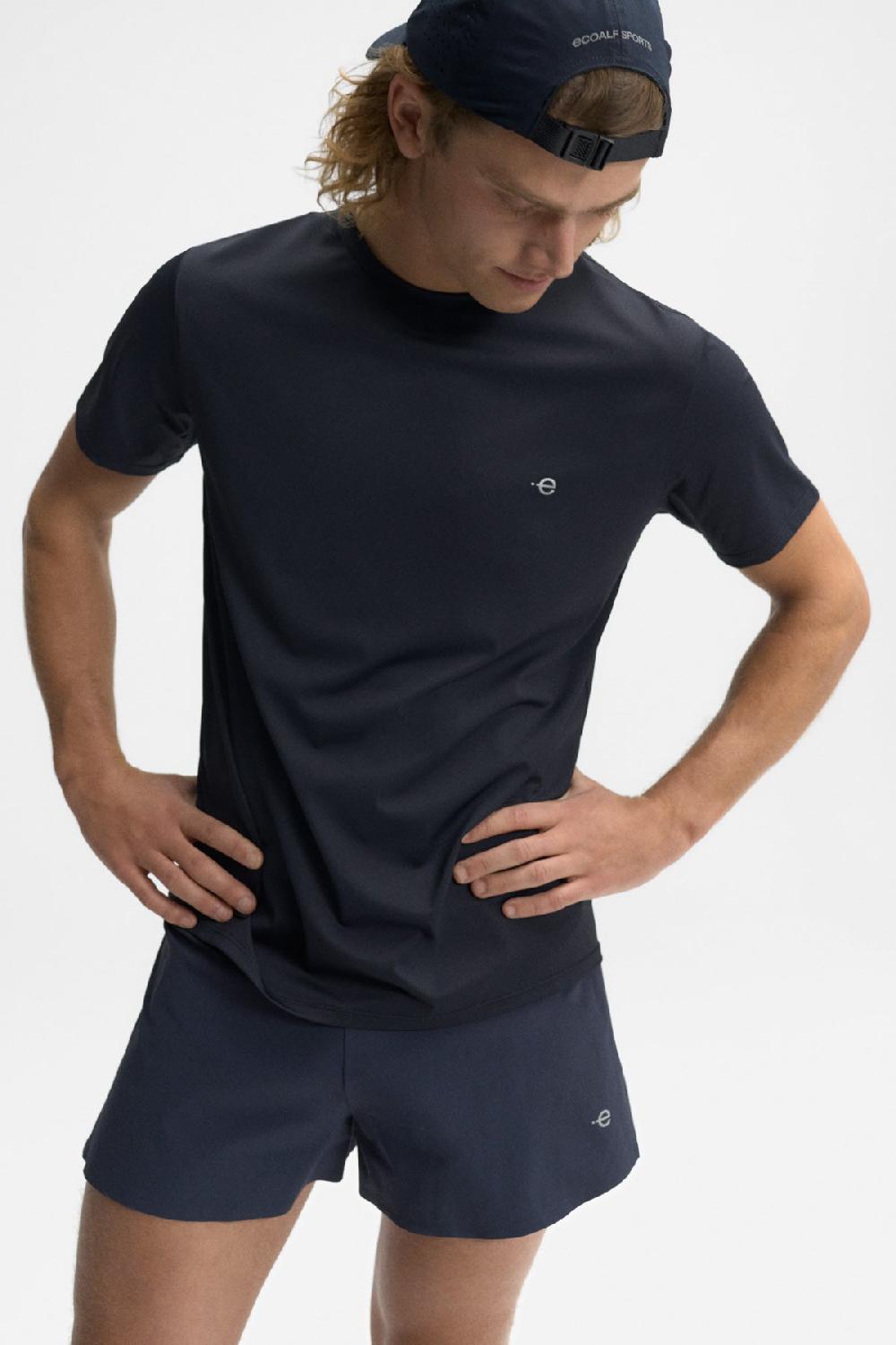 Ecoalf PARIS PERFORMANCE T-SHIRT BLACK