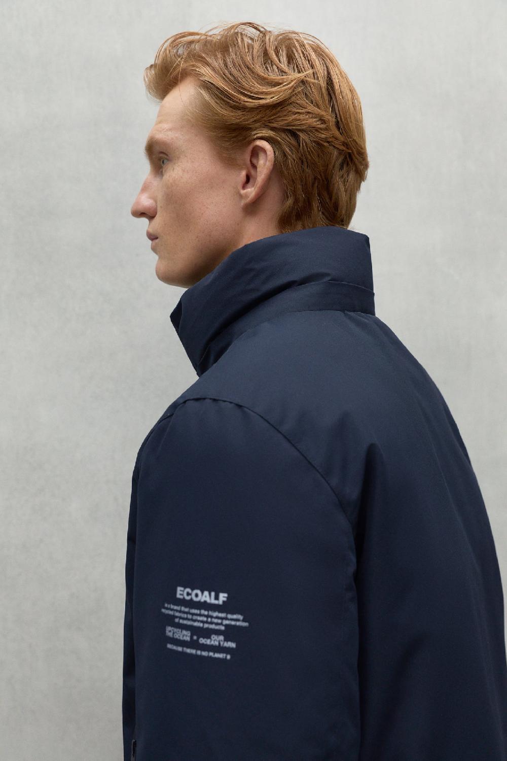 Ecoalf PARKO COAT NAVY BLUE