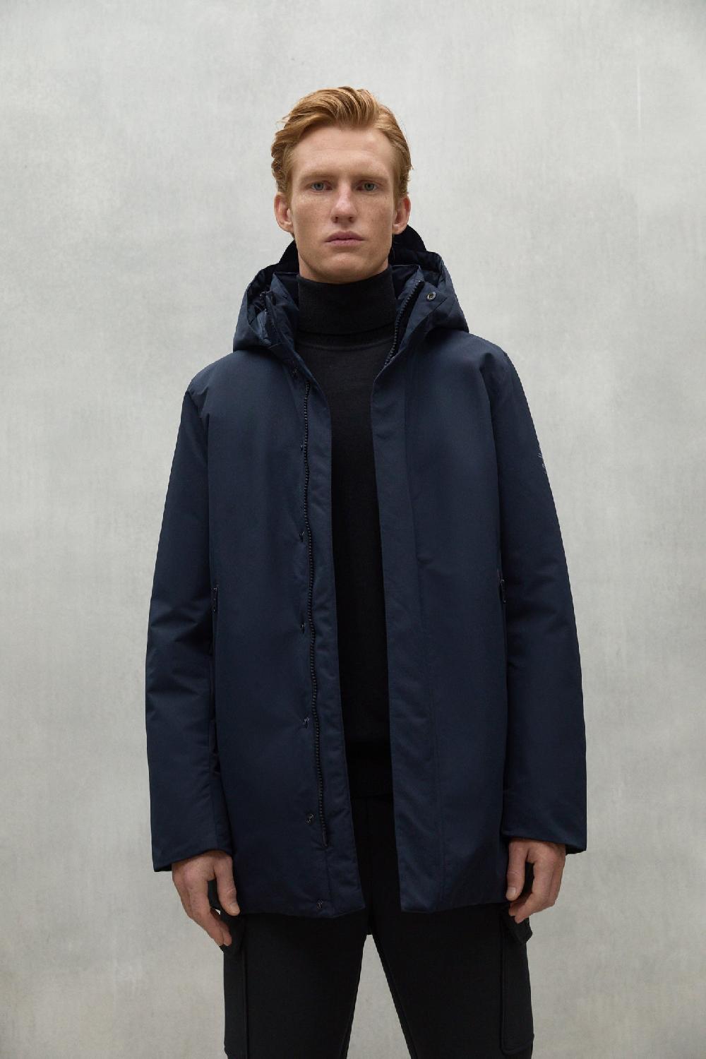 Ecoalf PARKO COAT NAVY BLUE