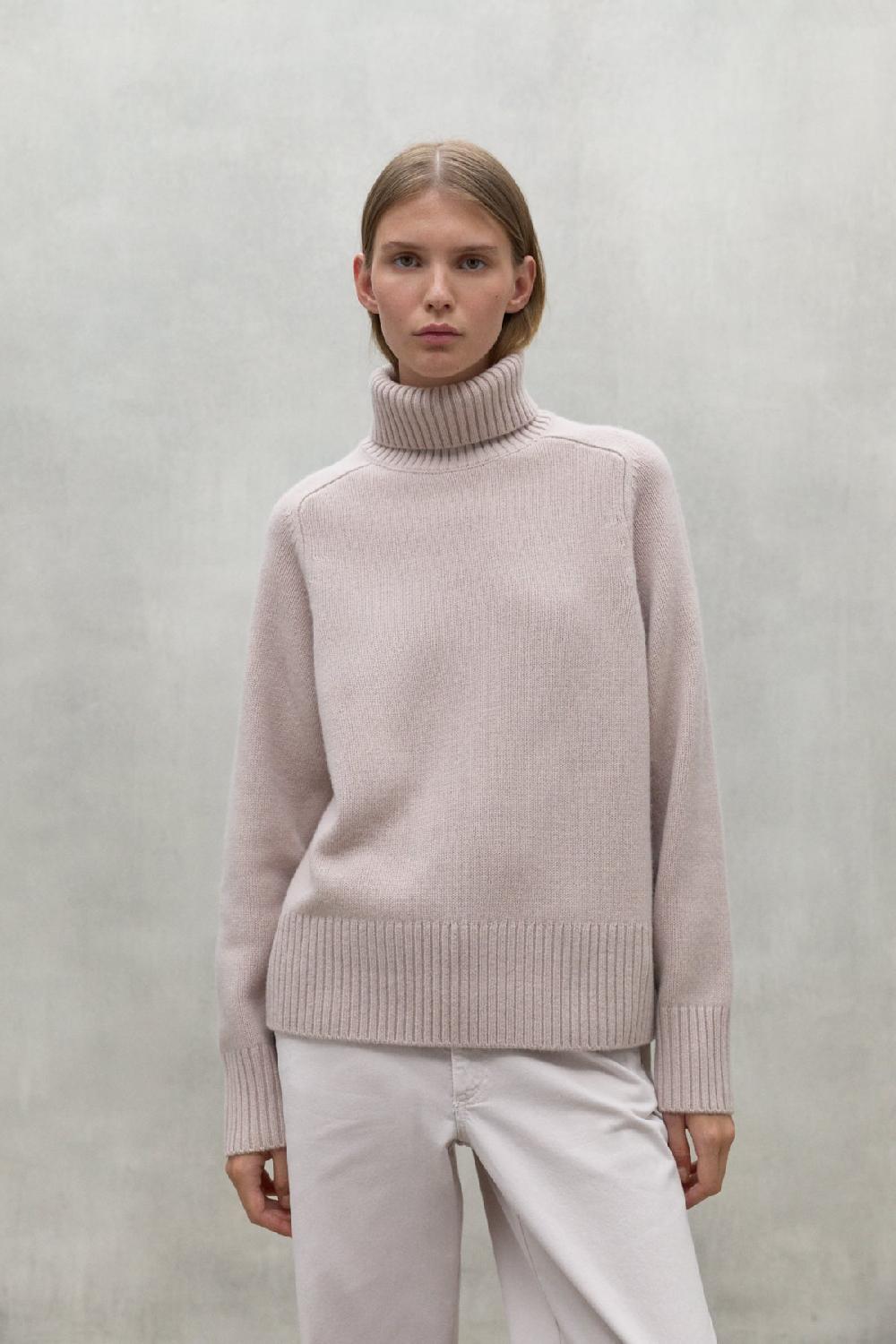 Ecoalf PINK CAQUI TURTLENECK