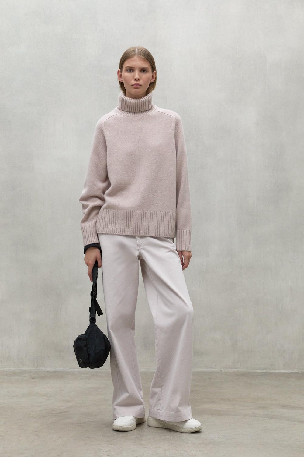 Ecoalf PINK CAQUI TURTLENECK