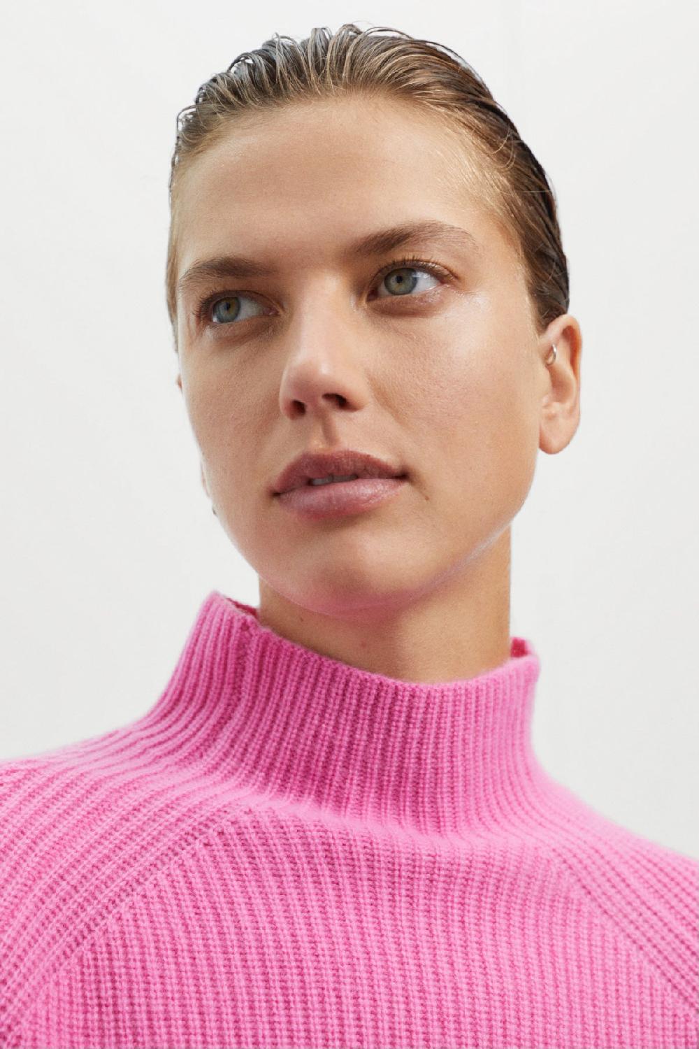 Ecoalf PINK GINKO KNITTED JUMPER