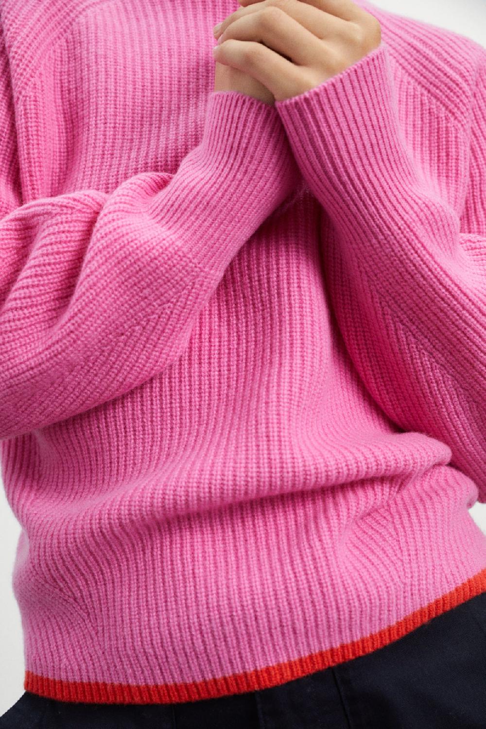 Ecoalf PINK GINKO KNITTED JUMPER