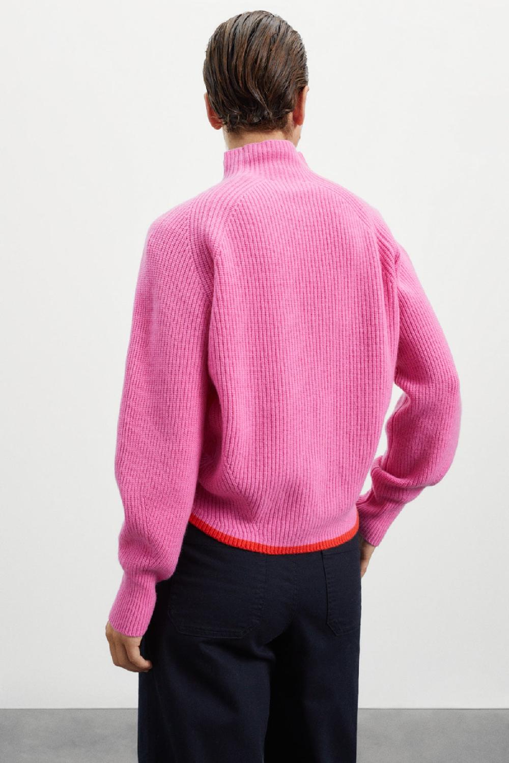 Ecoalf PINK GINKO KNITTED JUMPER