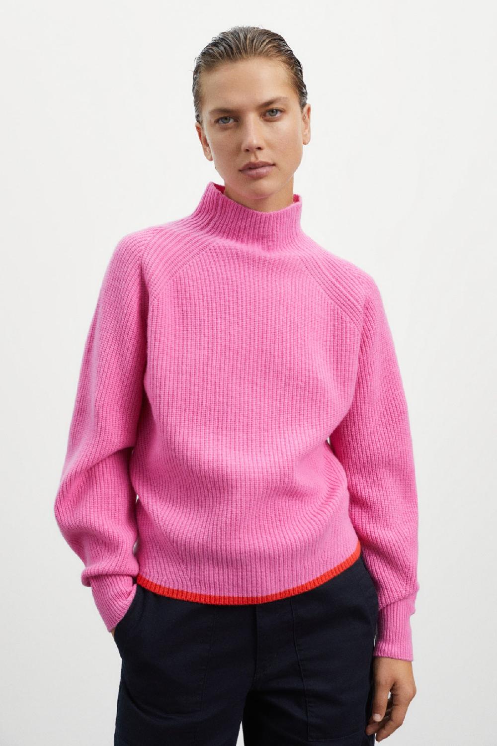 Ecoalf PINK GINKO KNITTED JUMPER
