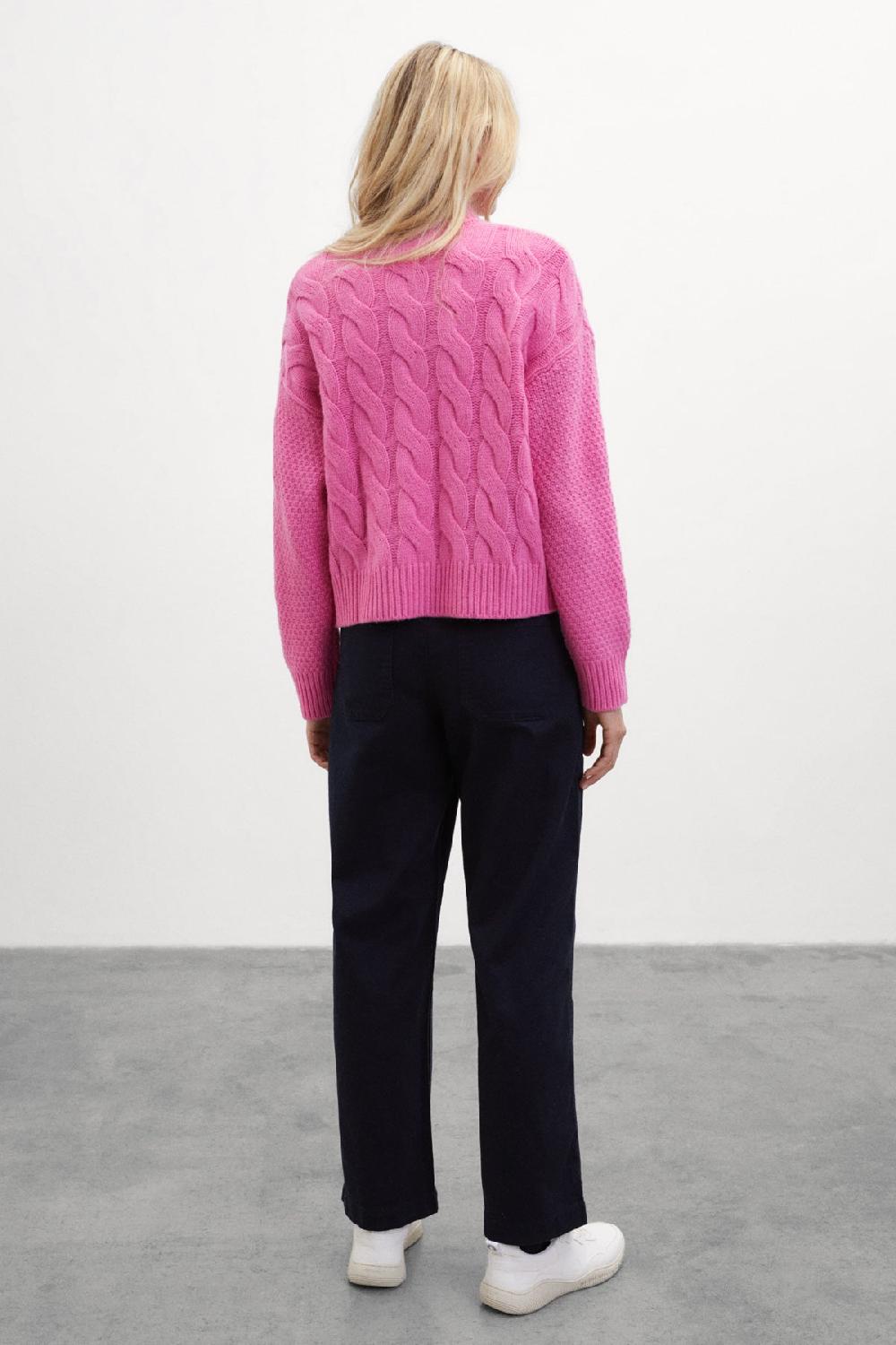 Ecoalf PINK MIMOSA KNITTED JUMPER