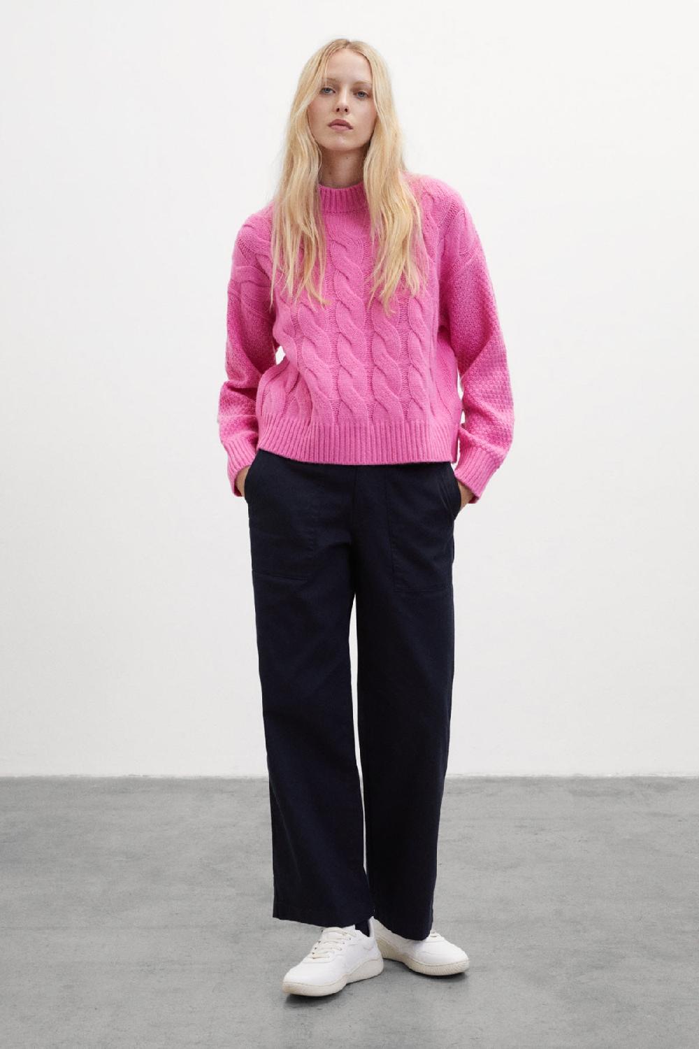 Ecoalf PINK MIMOSA KNITTED JUMPER
