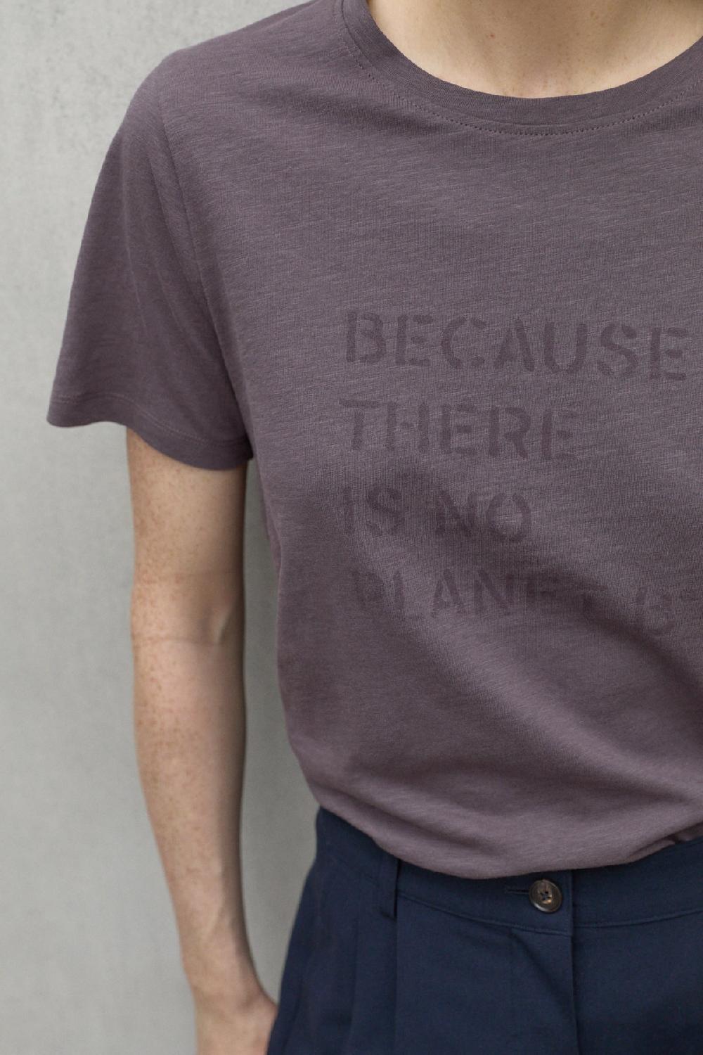 Ecoalf PURPLE AMBEL T-SHIRT