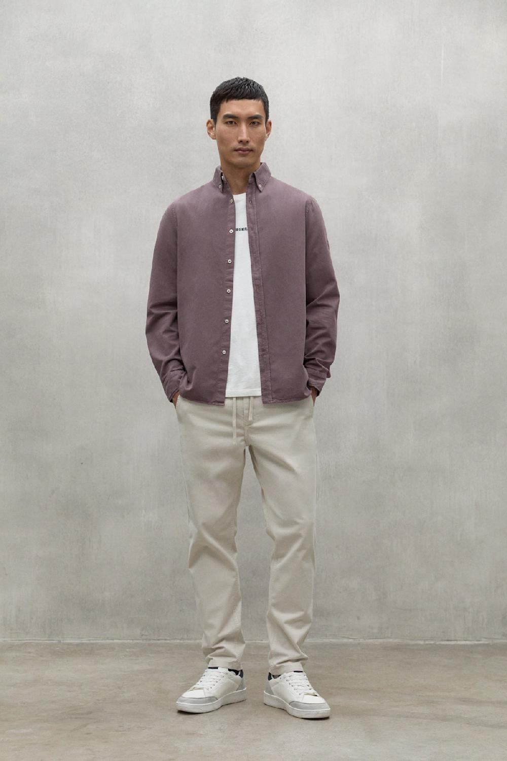 Ecoalf PURPLE ANTEJO SHIRT