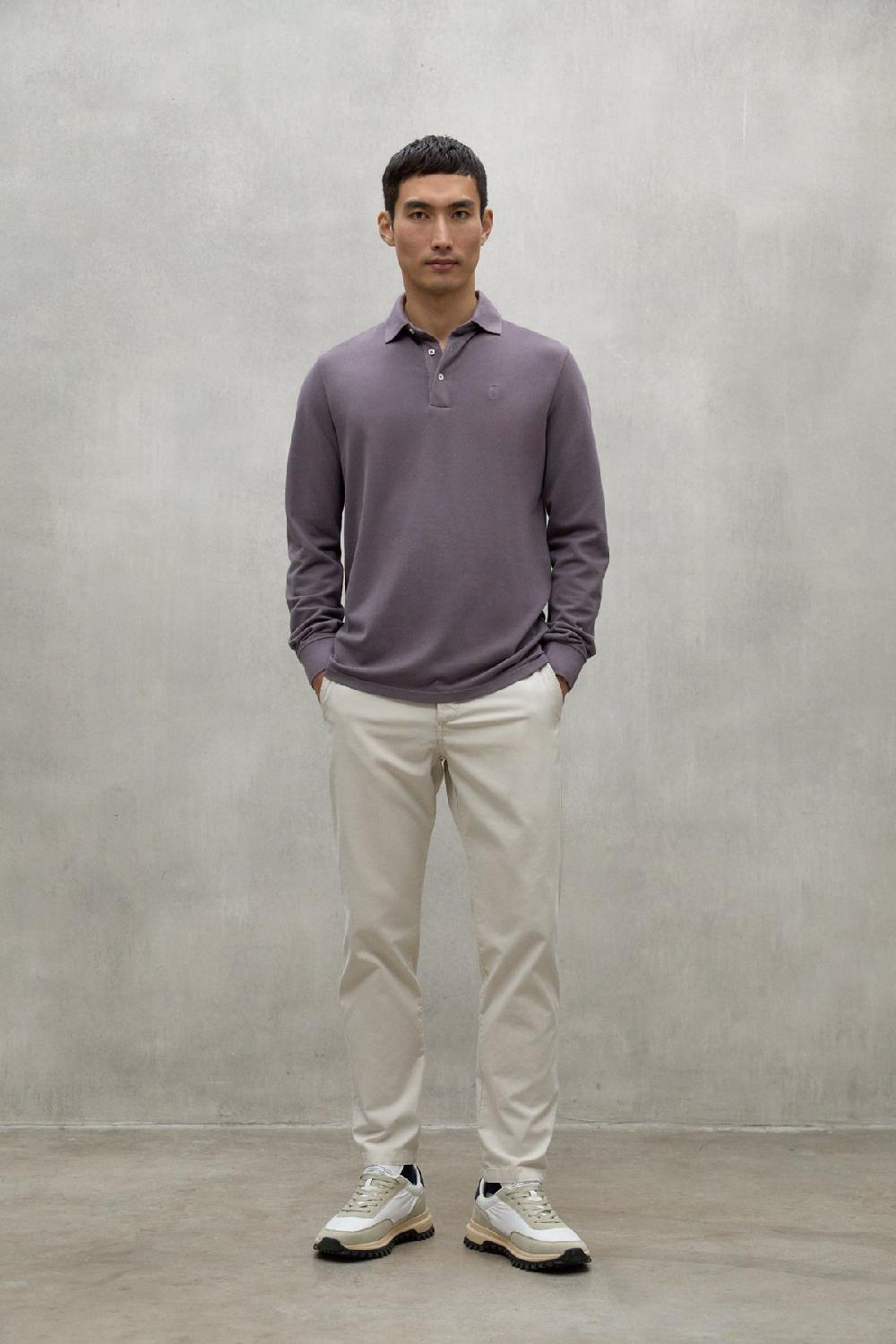 Ecoalf PURPLE TED POLO SHIRT