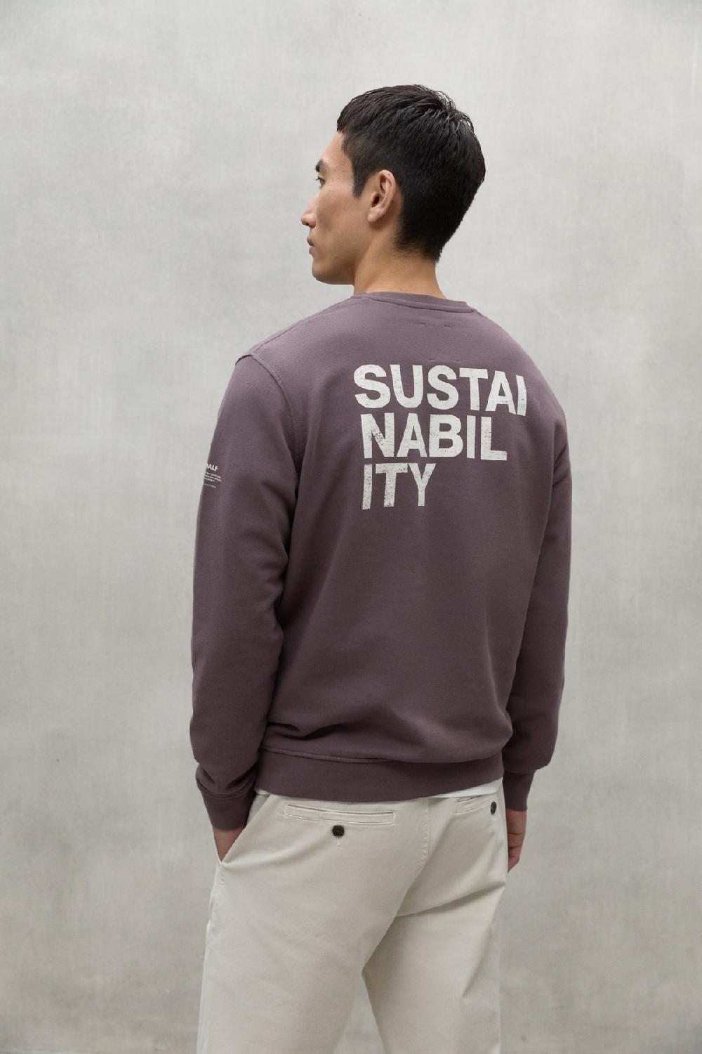 Ecoalf PURPLE WARREN SWEATSHIRT