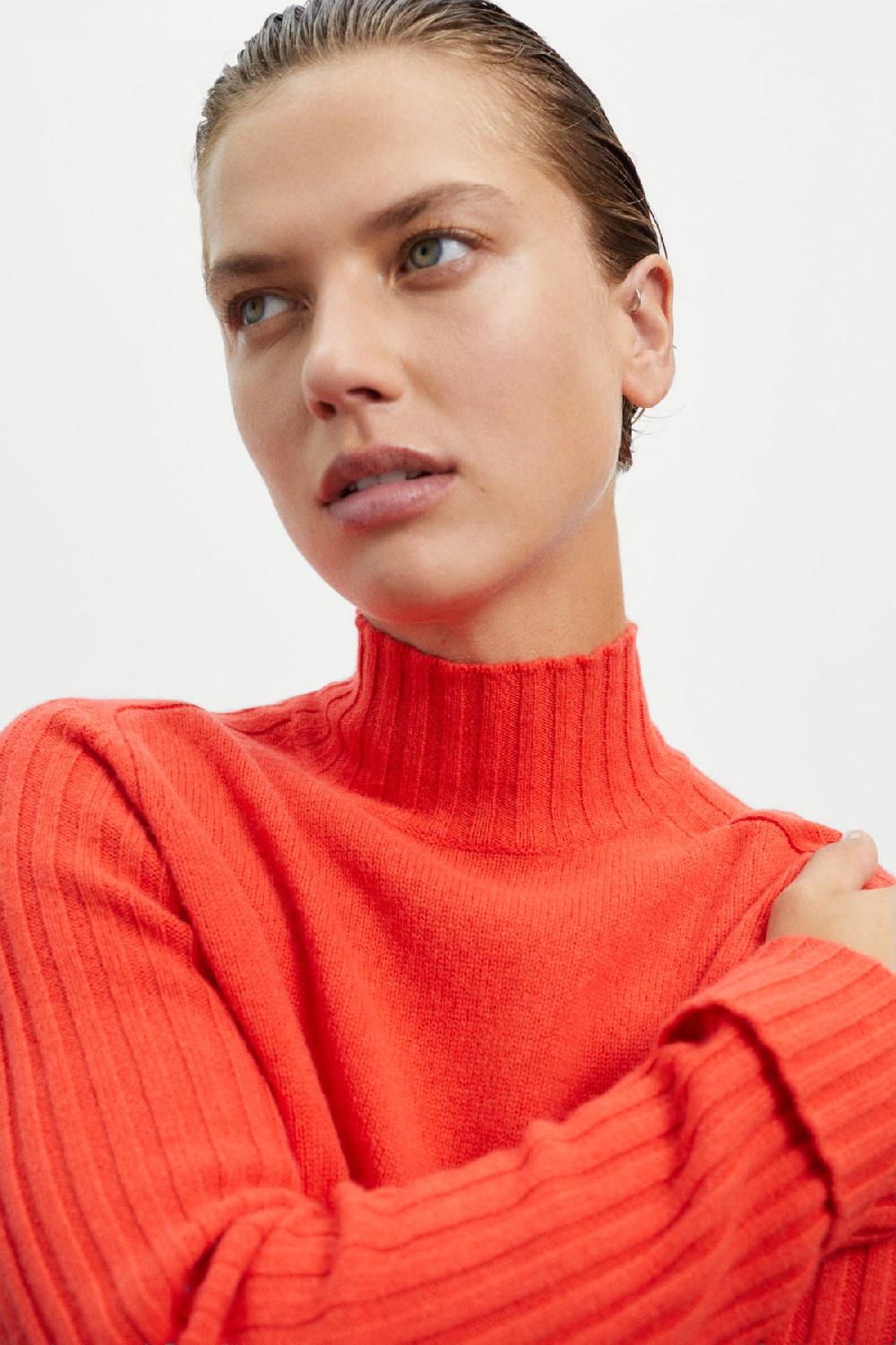 Ecoalf RED EUCALIPTO KNITTED JUMPER