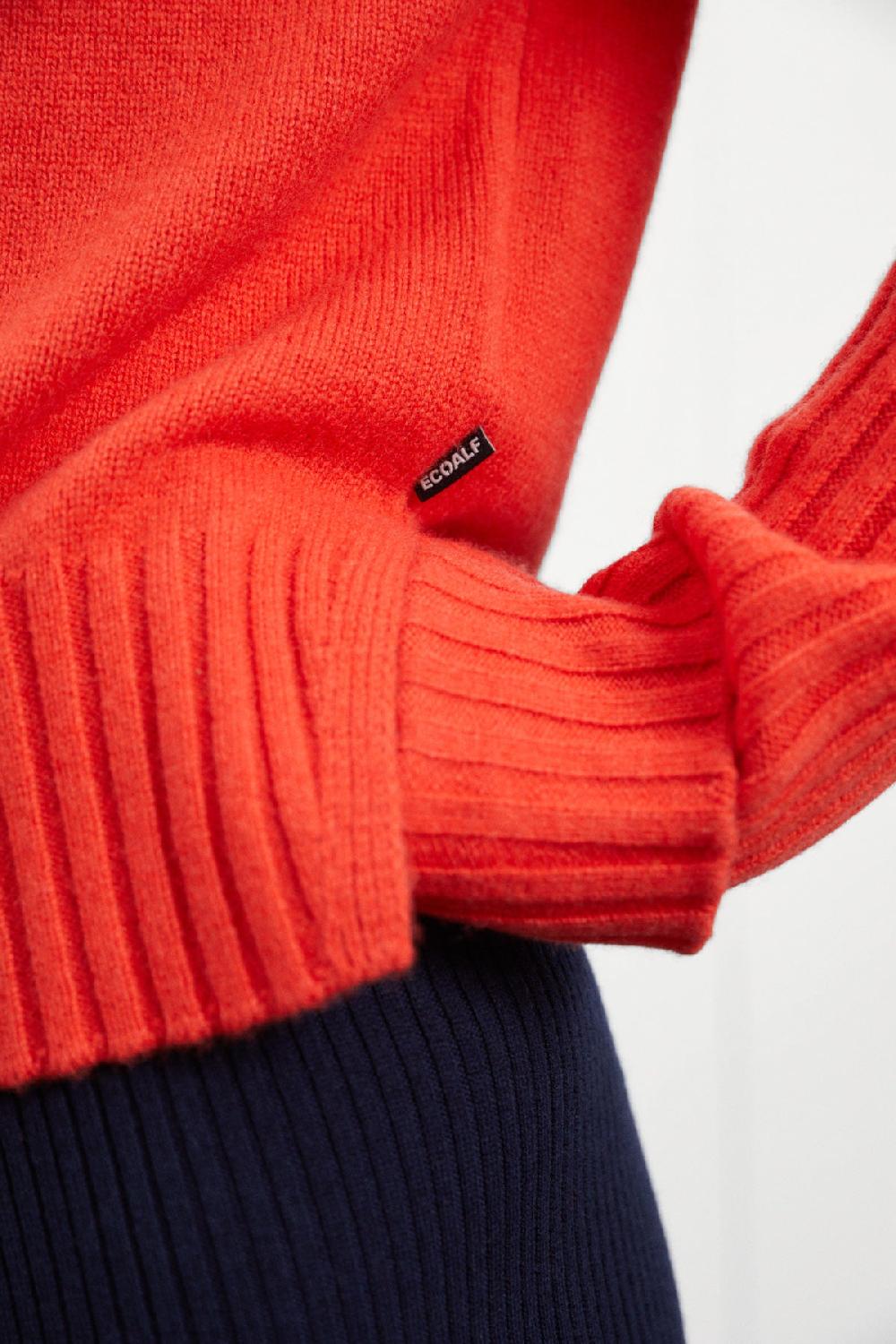 Ecoalf RED EUCALIPTO KNITTED JUMPER