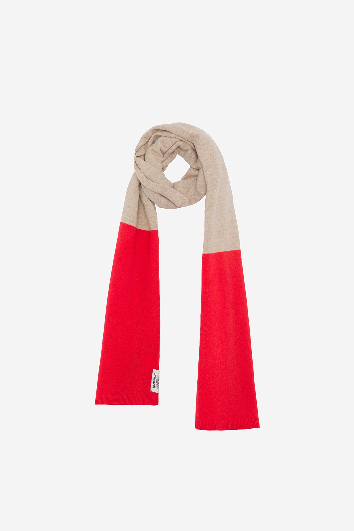 Ecoalf RED THIN SCARF