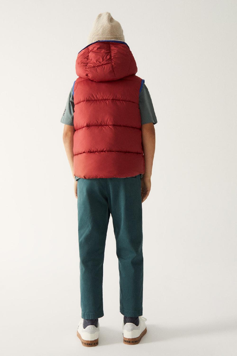 Ecoalf RED ZIPPY VEST