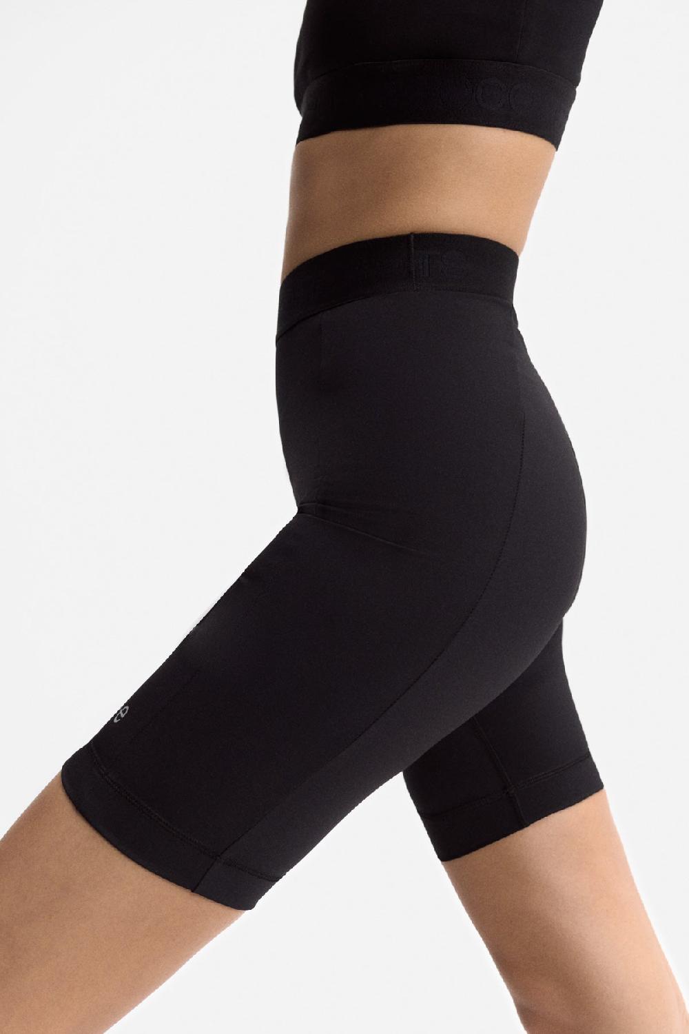 Ecoalf ROME PERFORMANCE SHORT LEGGINGS BLACK