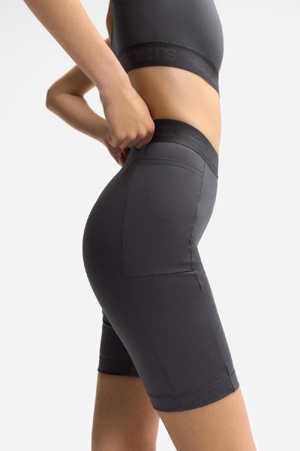 Ecoalf ROME PERFORMANCE SHORT LEGGINGS GREY