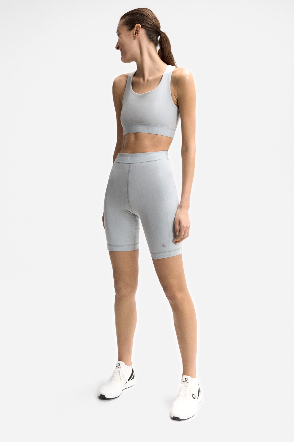 Ecoalf ROME PERFORMANCE SHORT LEGGINGS GREY