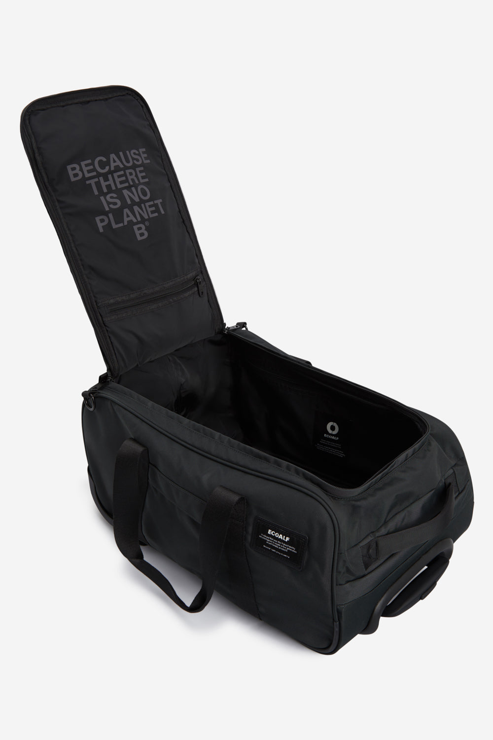 Ecoalf SMALL TRAVEL SUITCASE GREEN