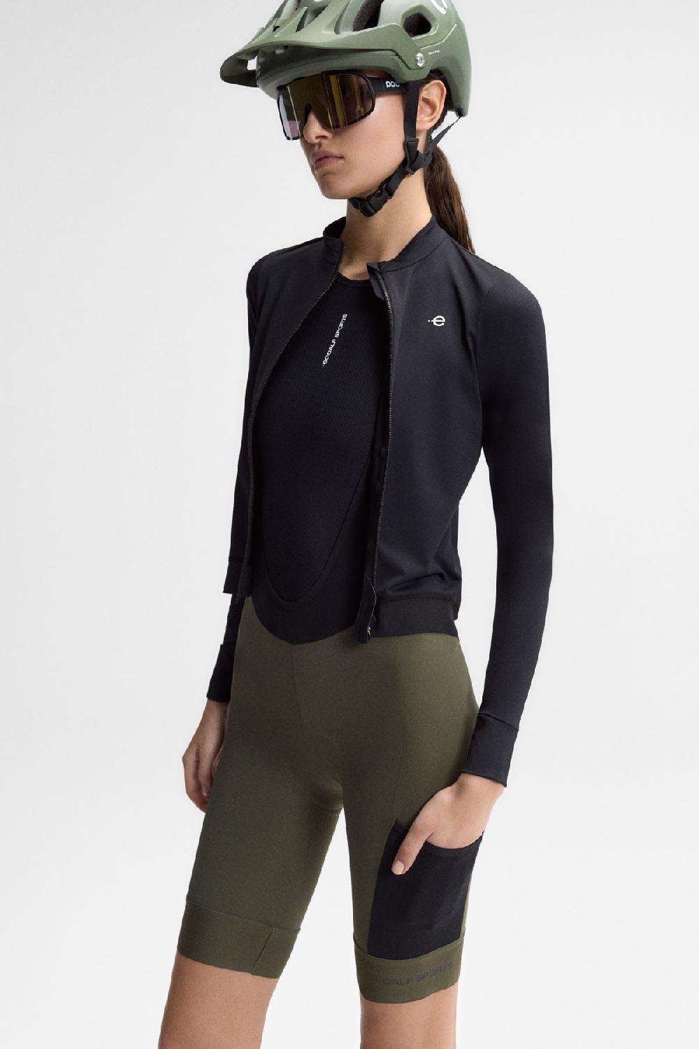 Ecoalf STELLEN PRO LONG SLEEVE MAILLOT BLACK