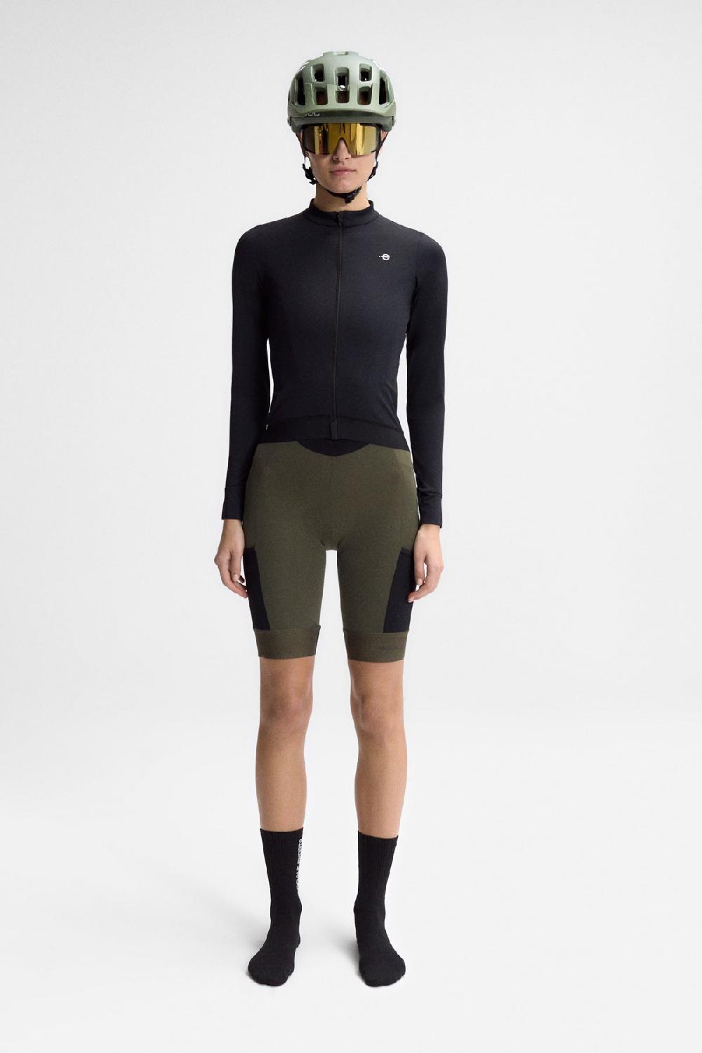 Ecoalf STELLEN PRO LONG SLEEVE MAILLOT BLACK