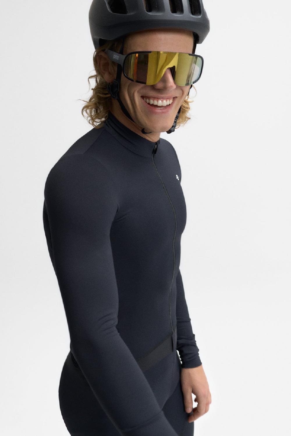 Ecoalf STELLEN PRO LONG SLEEVE MAILLOT BLACK