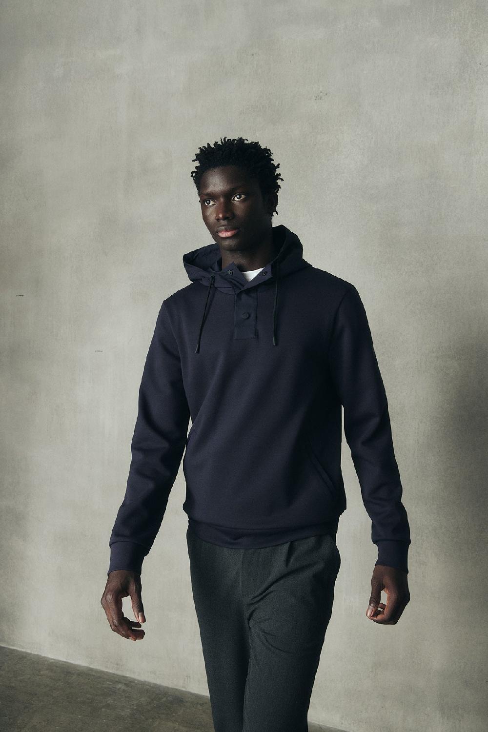 Ecoalf SWEATSHIRT SURAT NAVY BLUE