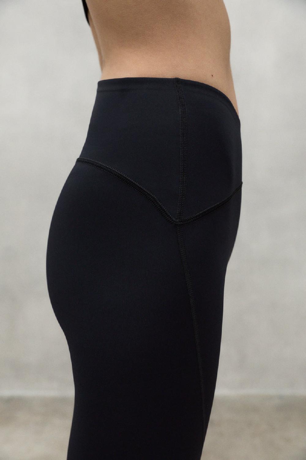 Ecoalf TAMAN BLACK LEGGINGS
